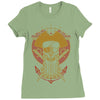 skull pirate Ladies Fitted T-Shirt