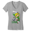 Link Women's V-Neck T-Shirt