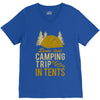 dude that camp trip in tents funny V-Neck Tee
