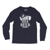 beer does not ask questions Long Sleeve Shirts
