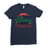 we wish you happy holidays &amp; merry christmas Ladies Fitted T-Shirt