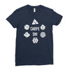 christmas gift carpe dm Ladies Fitted T-Shirt