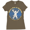 race for a snack Ladies Fitted T-Shirt