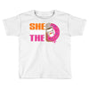 She Wants The D - Dunkin Donuts Toddler T-shirt