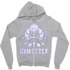 not the average gym otter Zipper Hoodie