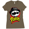 little grey chips Ladies Fitted T-Shirt