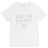 rack em billiards V-Neck Tee