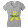 Humboldt Strong Women's V-Neck T-Shirt