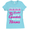Nana Was Created Because Need Real Heroes Ladies Fitted T-Shirt