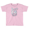 round neck dog wolf Toddler T-shirt