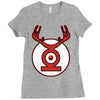 red lantern Ladies Fitted T-Shirt