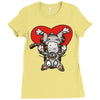 love cat Ladies Fitted T-Shirt