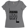 nerdy in a good way Women's Triblend Scoop T-shirt