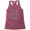turtles university Racerback Tank