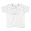 meet me at the library Toddler T-shirt