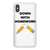 down with homework iPhoneX