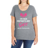 I'm Your Mother's Day Gift Dad Says You're Welcome Baby Girl Ladies Curvy T-Shirt
