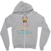 house is not a home without a frenchie Zipper Hoodie