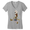 pirate ninja zombie w i p Women's V-Neck T-Shirt