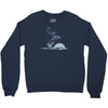 dolphin rider Crewneck Sweatshirt