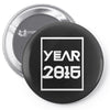 new year 2016 christmas Pin-back button