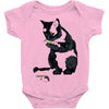 radioactive cat Baby Onesie