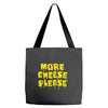 more cheese please Tote Bags