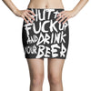 shut the fuck up and drink your beer Mini Skirts