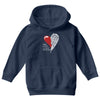 half of my heart is in heaven with my angel Youth Hoodie