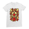 deer and monster Ladies Fitted T-Shirt