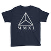mmxi roman numerals triangle Youth Tee