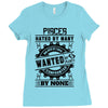 Pisces Hated By Many Wanted By Plenty Ladies Fitted T-Shirt