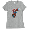 mega spidy Ladies Fitted T-Shirt