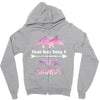 cool mama saurus. Zipper Hoodie