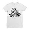 best friends Ladies Fitted T-Shirt