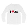 i love jet ski racing Long Sleeve Shirts