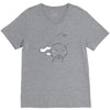 cute bunny V-Neck Tee