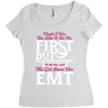 Maybe I Was Too Late To Be His First But Right Now I'm Happy To Be His Women's Triblend Scoop T-shirt