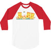 pizza campfire story 3/4 Sleeve Shirt