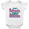 not princess queen Baby Onesie
