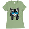 cat music Ladies Fitted T-Shirt