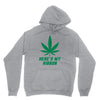 Support Liver Cancer Awareness With A Emerald Cannabis Leaf Hoodie