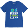 keep earth clean it's not uranus kawaii planets V-Neck Tee