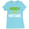 nerdy by nature Ladies Fitted T-Shirt