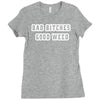 good weed Ladies Fitted T-Shirt