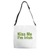 kiss me i'm irish Adjustable Strap Totes