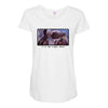I'll Be Right Here E.t. Maternity Scoop Neck T-shirt