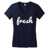 fresh Women's V-Neck T-Shirt