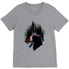 Mononoke Hime Siluet V-Neck Tee