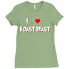 roast beast Ladies Fitted T-Shirt